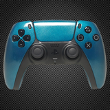 Metallic Teal Blue Edition PS5 Custom Dualsense Controller