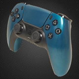 Metallic Teal Blue Edition PS5 Custom Dualsense Controller