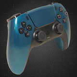 Metallic Teal Blue Edition PS5 Custom Dualsense Controller