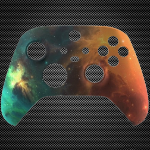 Nebula Stars Themed Xbox Series X/S Custom Controller Front Shell
