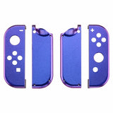 Nintendo Switch Joy-Con Controller Chameleon Blue and Purple Custom Shell