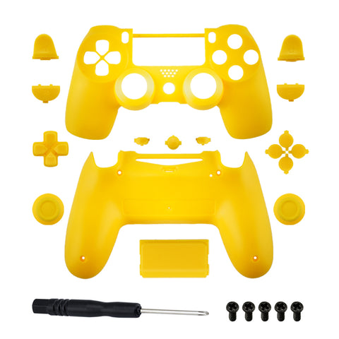 PS4 Slim/Pro JDS 040 V2 Controller Yellow Custom Replacement Full Shel