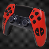 Deadpool Themed PS5 Custom Dualsense Controller