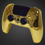Chrome Gold Edition PS5 Custom Dualsense Controller