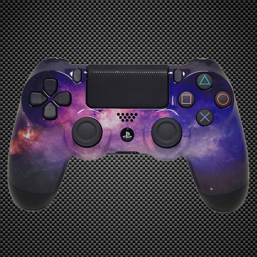 Purple galaxy ps4 shop controller