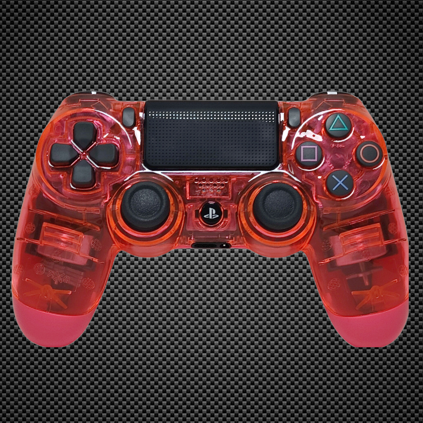 Ps4 controller online red crystal