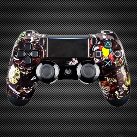 Scary Horror Nightmare Themed Official PS4 Controller V2 Custom