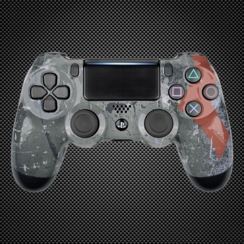 God Of War Themed Official PS4 Controller V2 Custom