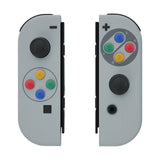 Nintendo Switch Joy-Con Controller Classic NES Dark Grey Custom Shell