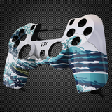 Ocean Waves Custom PS4 V2 JDM-040 Controller Front Shell