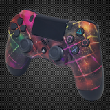 Rainbow Stars Themed Official PS4 Controller V2 Custom