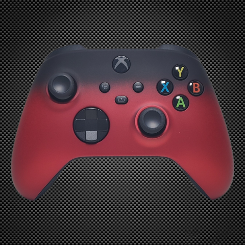 Shadow Black & Red Themed Xbox Series X/S Custom Controller