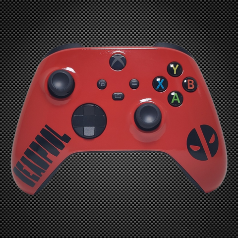 Deadpool Themed Xbox Series X/S Custom Controller