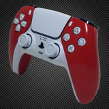 Red & White Themed PS5 Custom Dualsense Controller