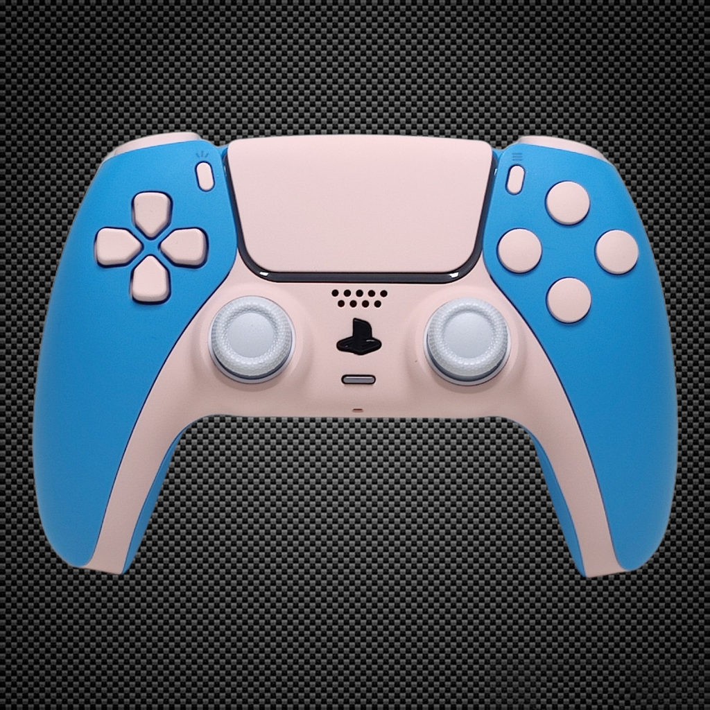 Custom Dualsense Candy Floss Themed PS5 Custom Dualsense Controller – Primzstar Modz