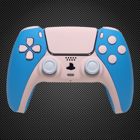 Candy Floss Themed PS5 Custom Dualsense Controller