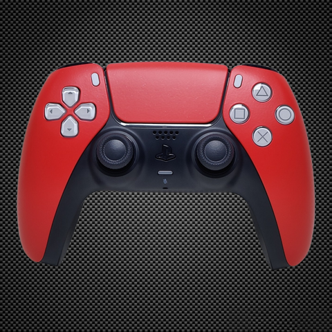 Matt Red Edition PS5 Custom Dualsense Controller