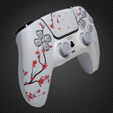 Cherry Blossom Themed PS5 Custom Dualsense Controller