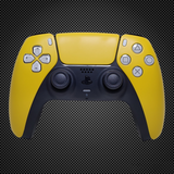 Matt Yellow Edition PS5 Custom Dualsense Controller