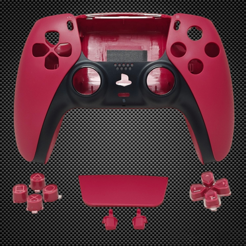 Official Cosmic Red PS5 Controller Full Shell BDM-020