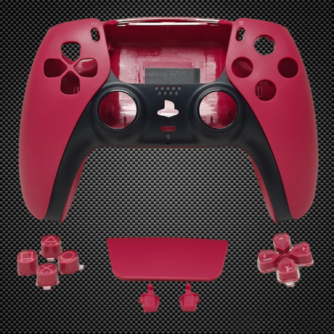 Official Cosmic Red PS5 Controller Full Shell