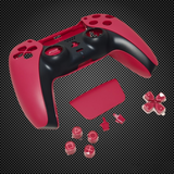 Official Cosmic Red PS5 Controller Full Shell