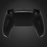 Black and Pink Themed PS5 Controller Full Shell Custom Airbrush