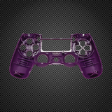 Purple PS4 V2 Gen 1 Controller Front Shell