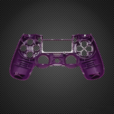 Purple PS4 V1 JDS 010 Controller Front Shell