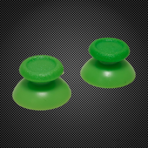 Green Replacement Pair Thumbsticks for Xbox One & PS4 Controllers