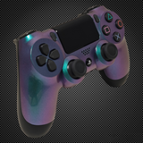 Chameleon Green & Purple Themed Official PS4 Controller V2 Custom