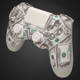 Dollar Bill Money Themed Official PS4 Controller V2 Custom