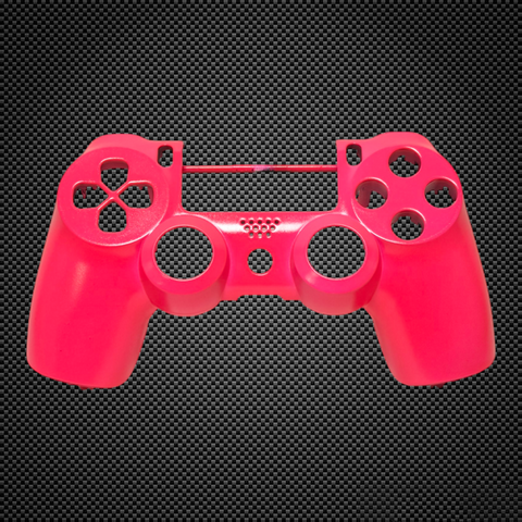 Fluorescent Pink Themed PS4 Controller Front Shell V2 Custom Painted