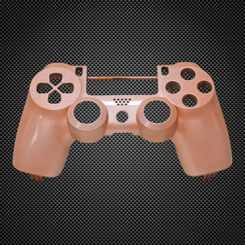 Pearlescent Peach Themed PS4 Controller Front Shell V2 Custom Painted
