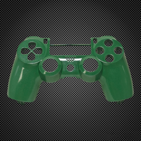 Pearlescent Green Themed PS4 Controller Front Shell V2 Custom Painted