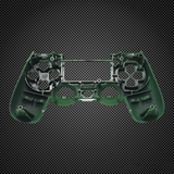 Pearlescent Green Themed PS4 Controller Front Shell V2 Custom Painted
