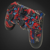 Cartoon Spiderman Themed Official PS4 Controller V2 Custom
