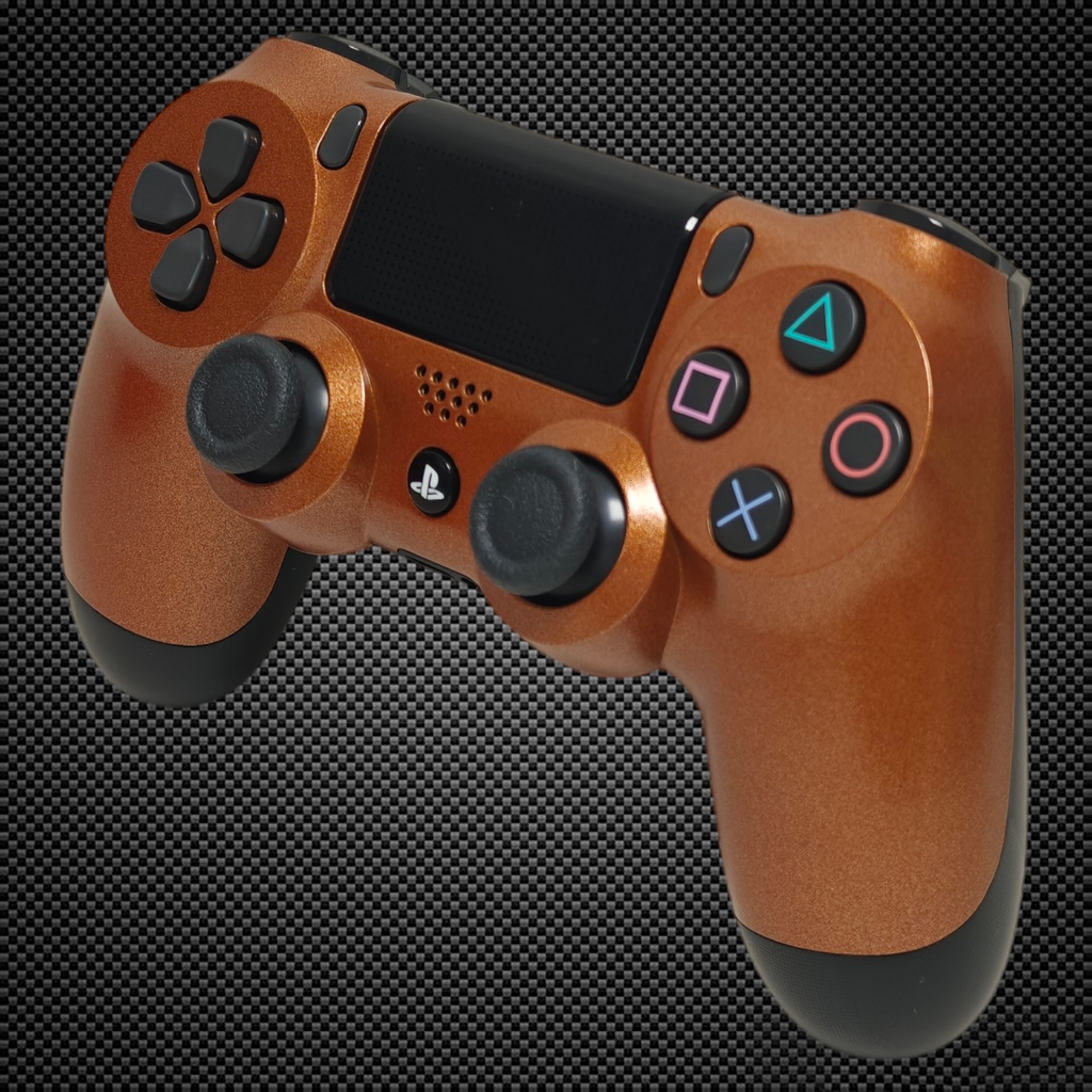Metallic Copper Themed Official PS4 Controller V2 Custom – Primzstar Modz