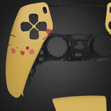 Pikacku Themed PS5 Controller Front Shell Custom