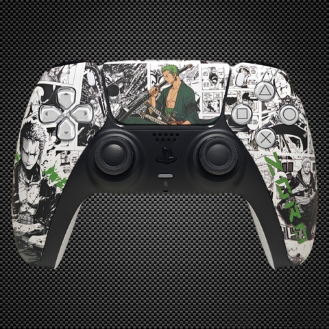 Zoro One Piece Themed PS5 Custom Dualsense Controller