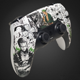Zoro One Piece Themed PS5 Custom Dualsense Controller