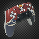 One Piece Waves Themed PS5 Custom Dualsense Controller