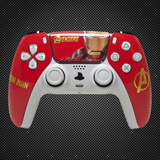 Ironman Avengers Themed PS5 Custom Dualsense Controller