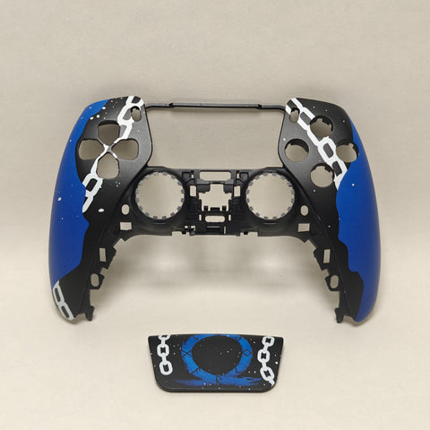 God of War Ragnarok Chains Themed PS5 Controller Front Shell Custom