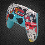 Superman Comic Themed PS5 Custom Dualsense Controller