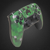 Green Creeper Themed PS5 Custom Dualsense Controller