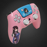 Overwatch D.Va Themed PS5 Custom Dualsense Controller