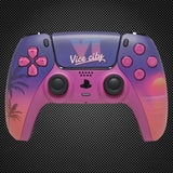 GTA 6 Vice City Themed PS5 Custom Dualsense Controller