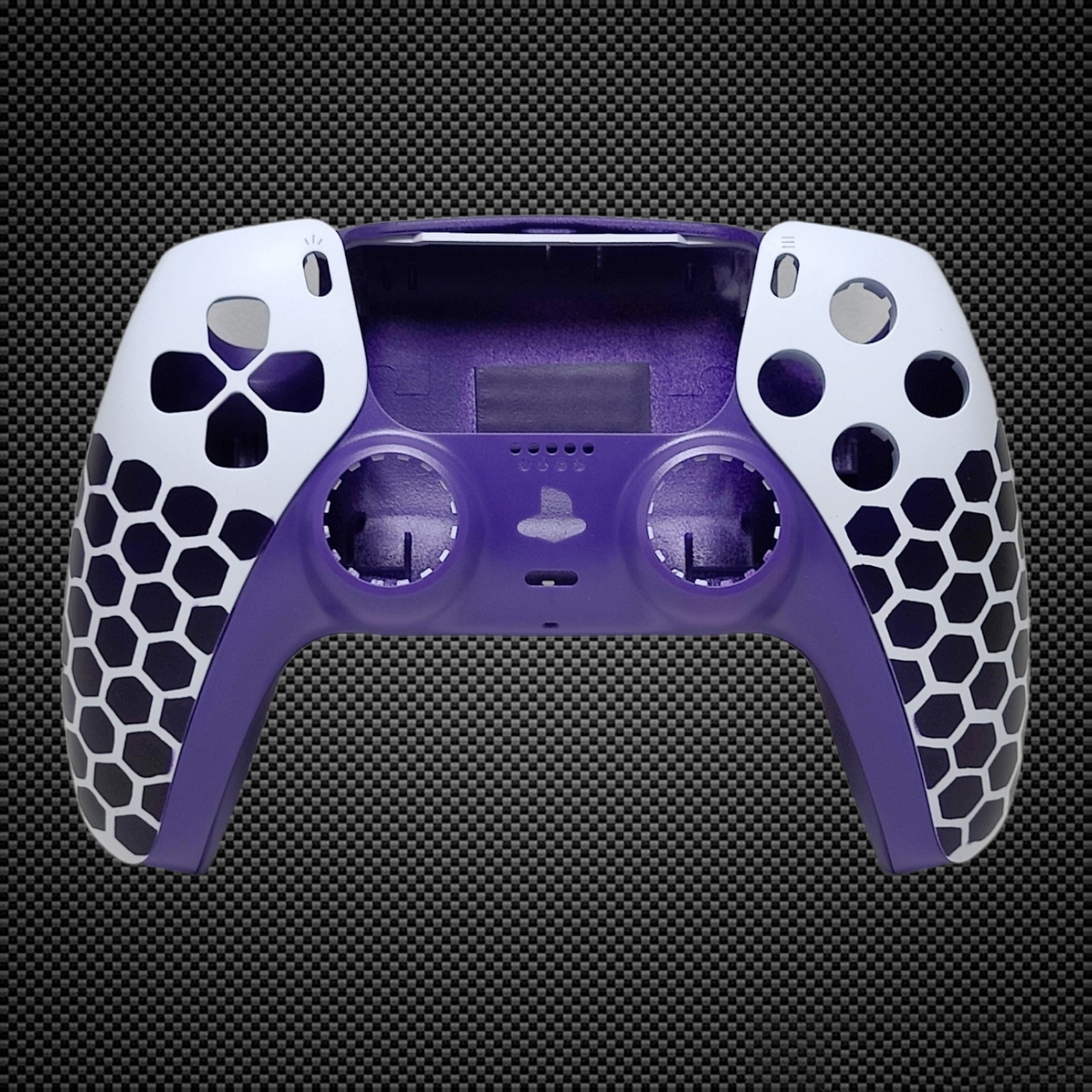Purple Hexo Themed PS5 Controller Full Shell Custom Airbrush ...