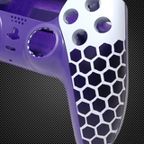 Purple Hexo Themed PS5 Controller Full Shell Custom Airbrush